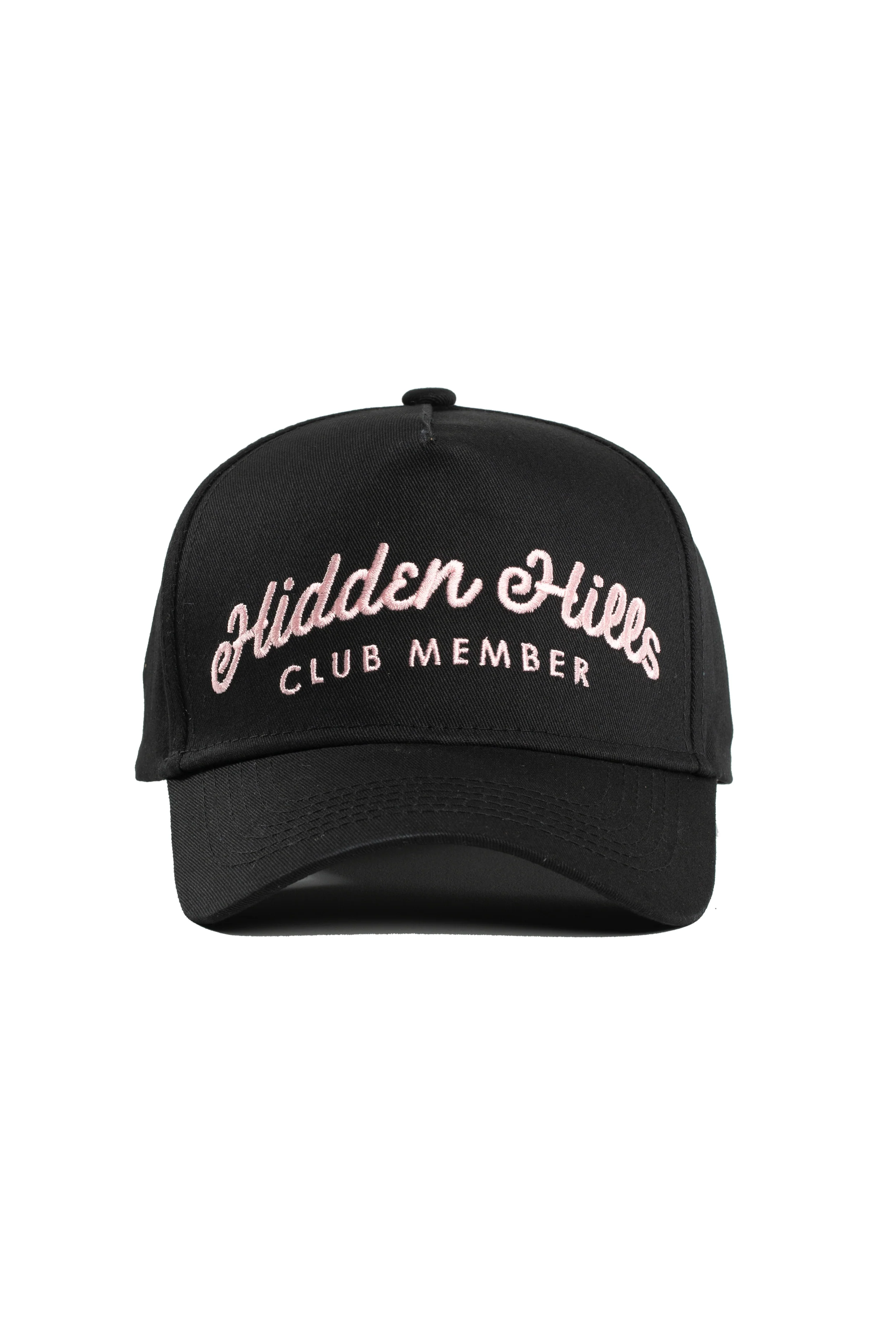 Black - Club Member Hat - Pink Script - Image 3