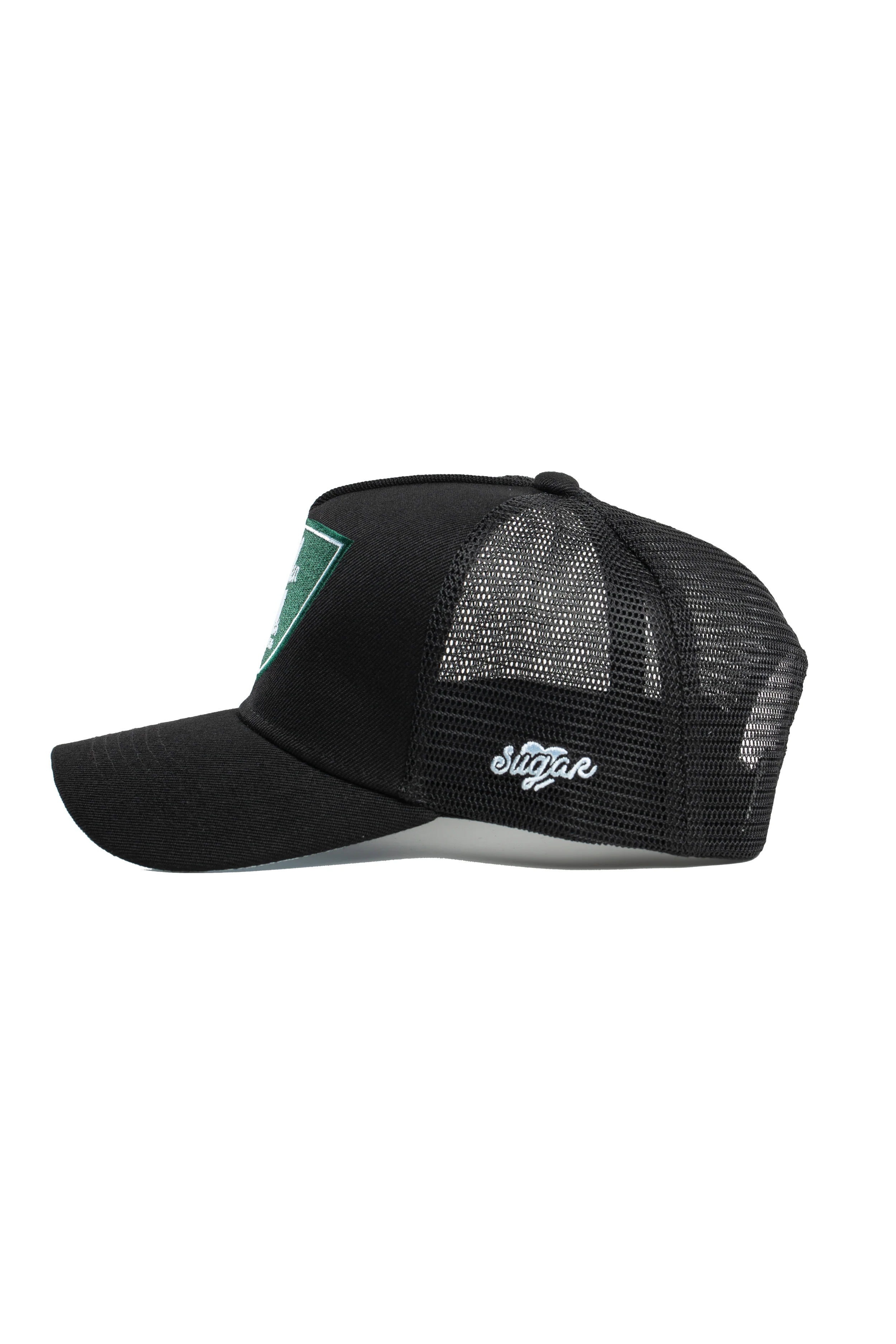 Black - Green Shield Rizz Trucker Hat - Image 2