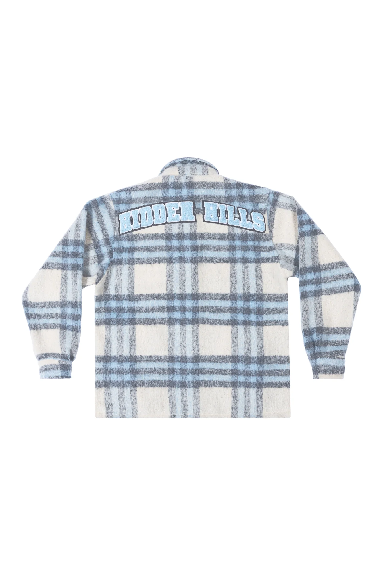 Crescent Patch Flannel - Blue - Image 2