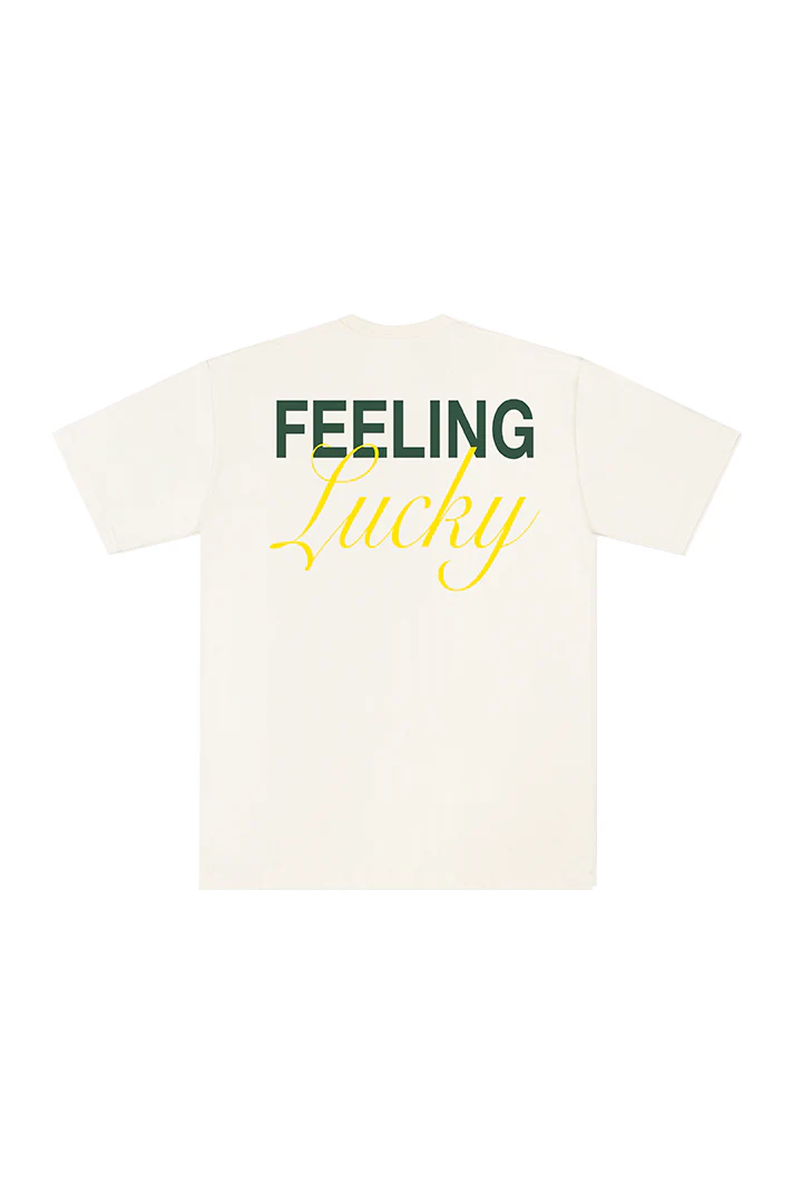 Feeling Lucky Tee - Cream - Image 2