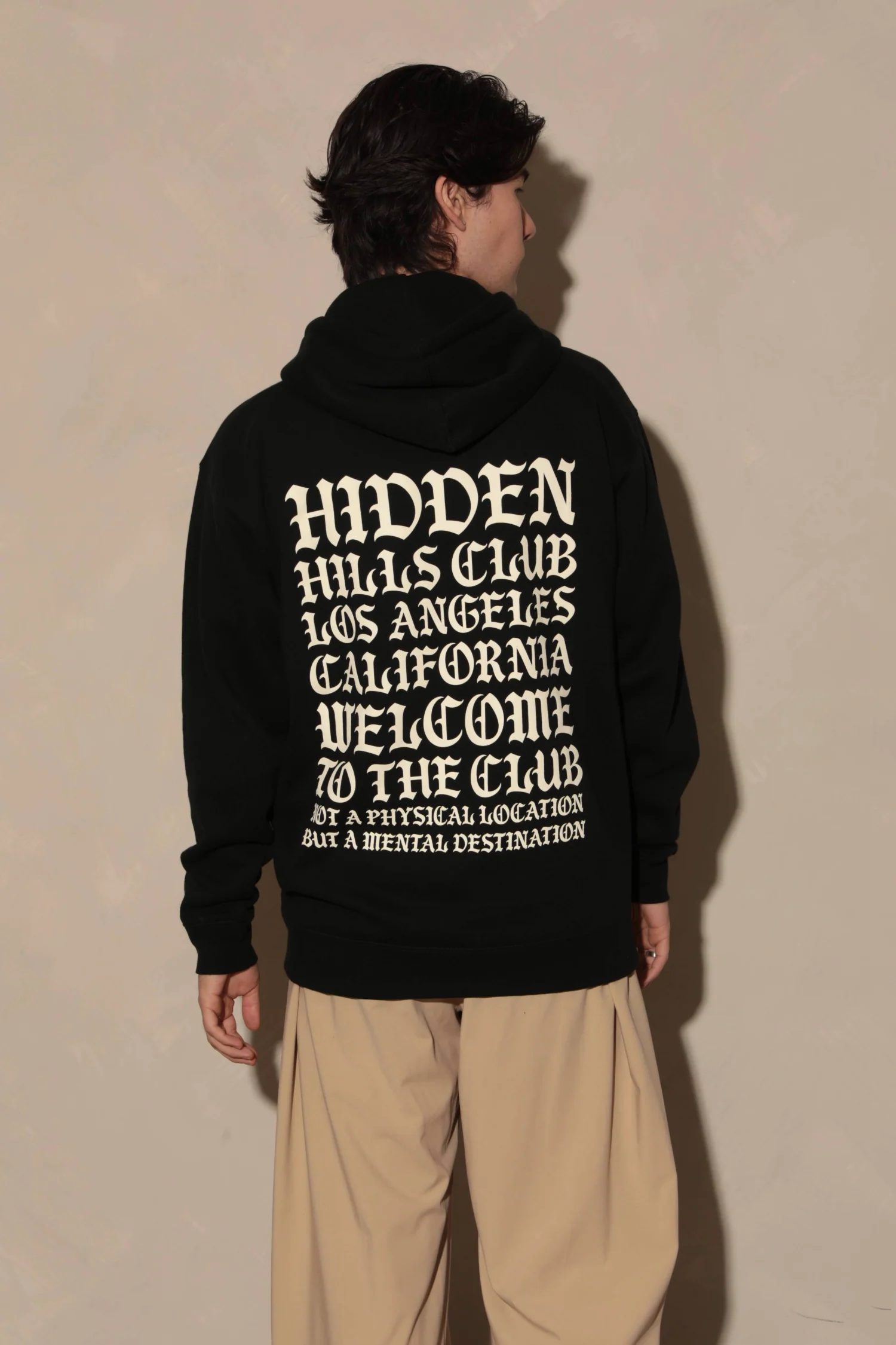 Gothic Mantra Zip Up Hoodie - Image 3
