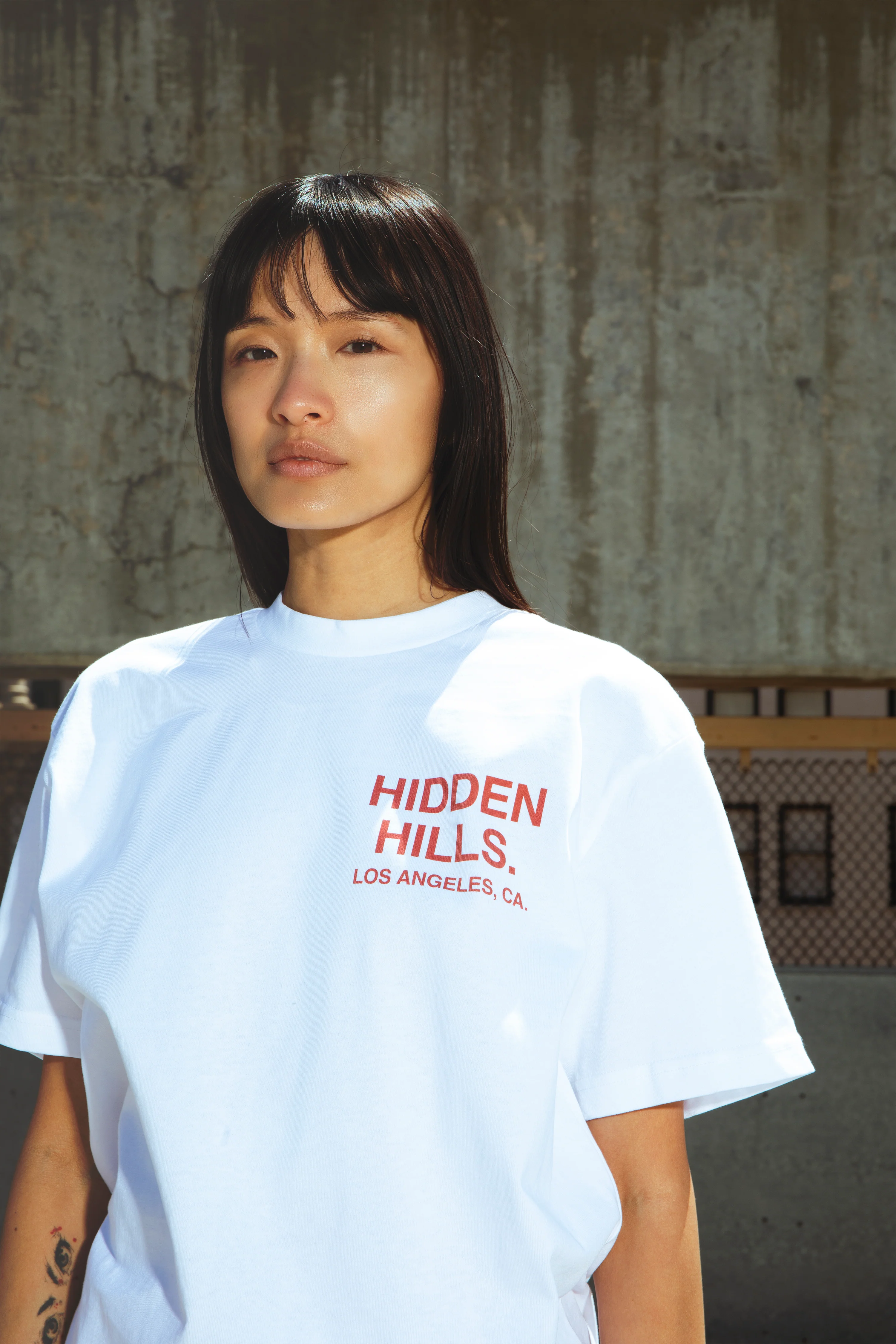 Hidden Rose Tee - White - Image 4