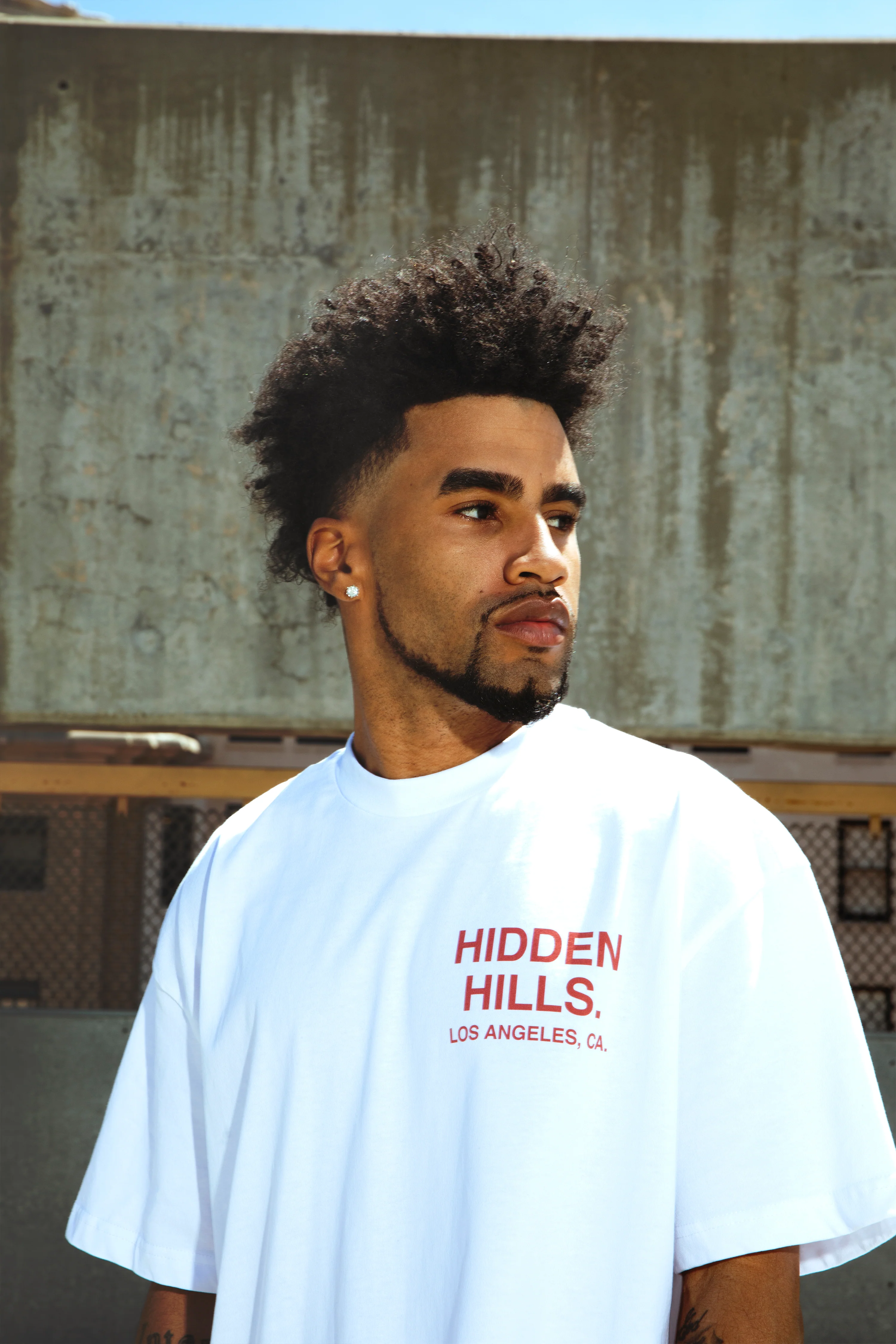 Hidden Rose Tee - White - Image 6