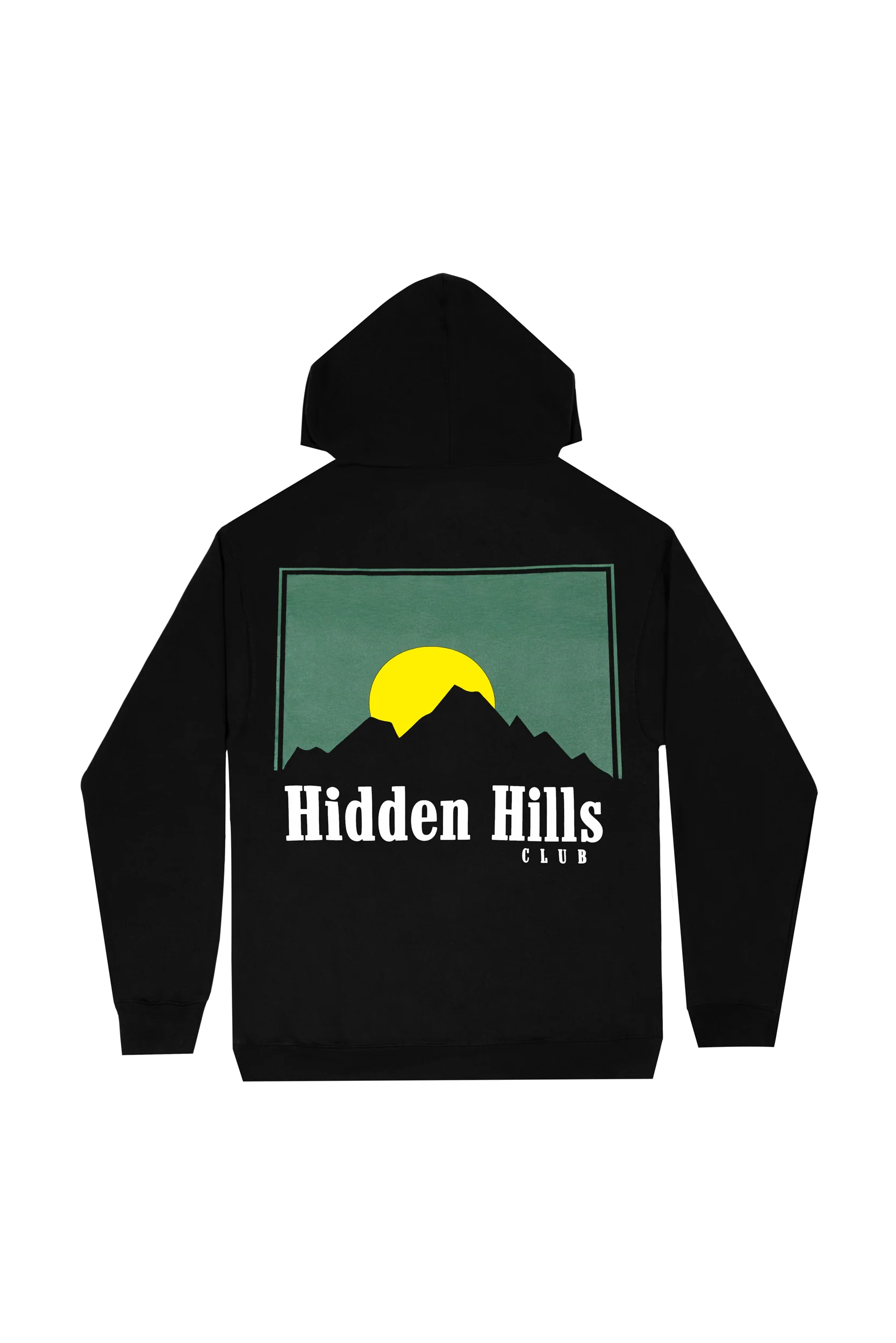 Mountain Hoodie Black - Image 2
