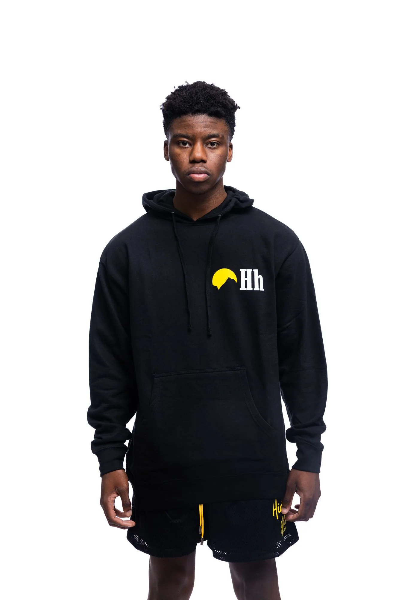 Mountain Hoodie Black - Image 3
