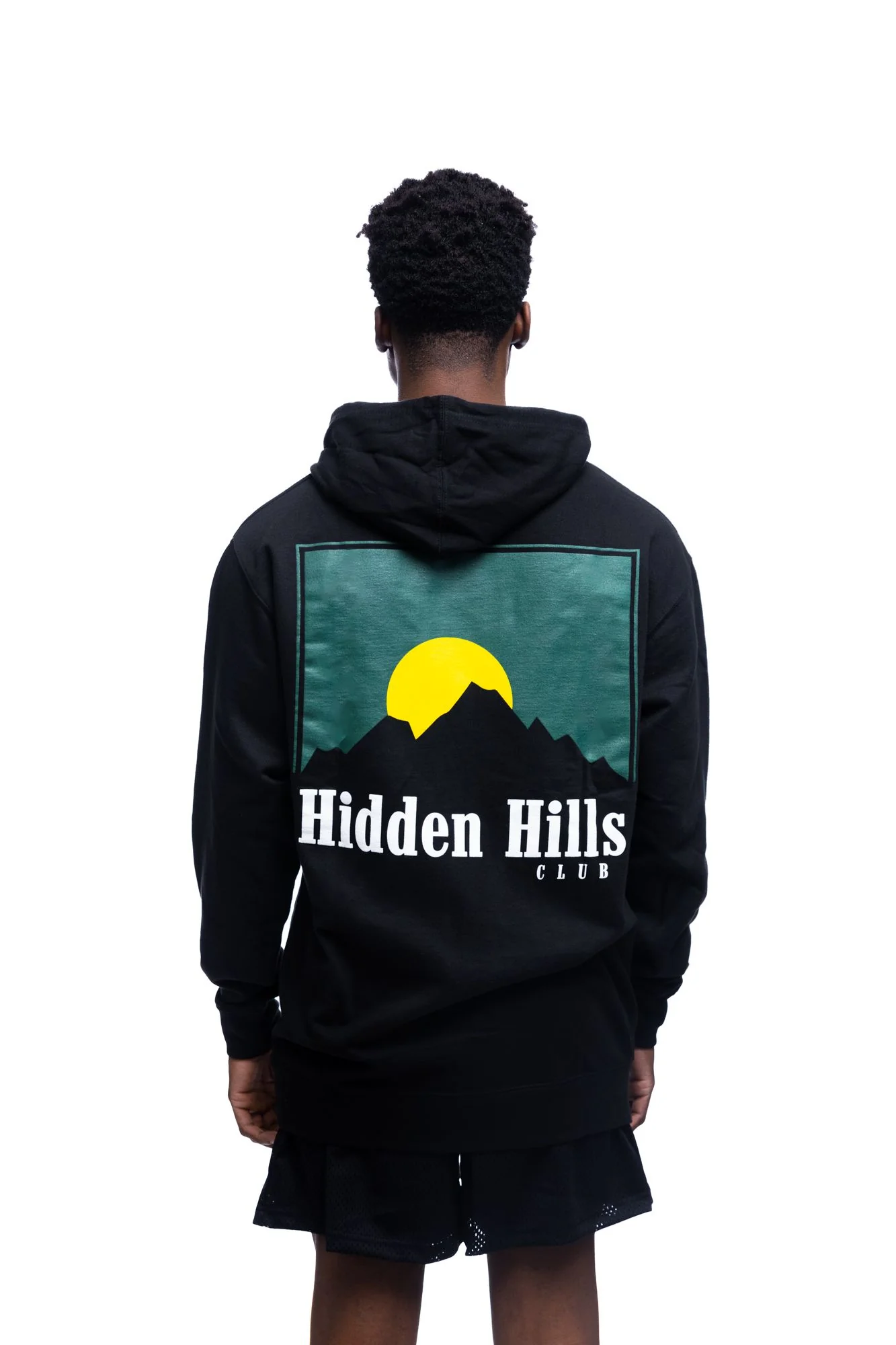 Mountain Hoodie Black - Image 7