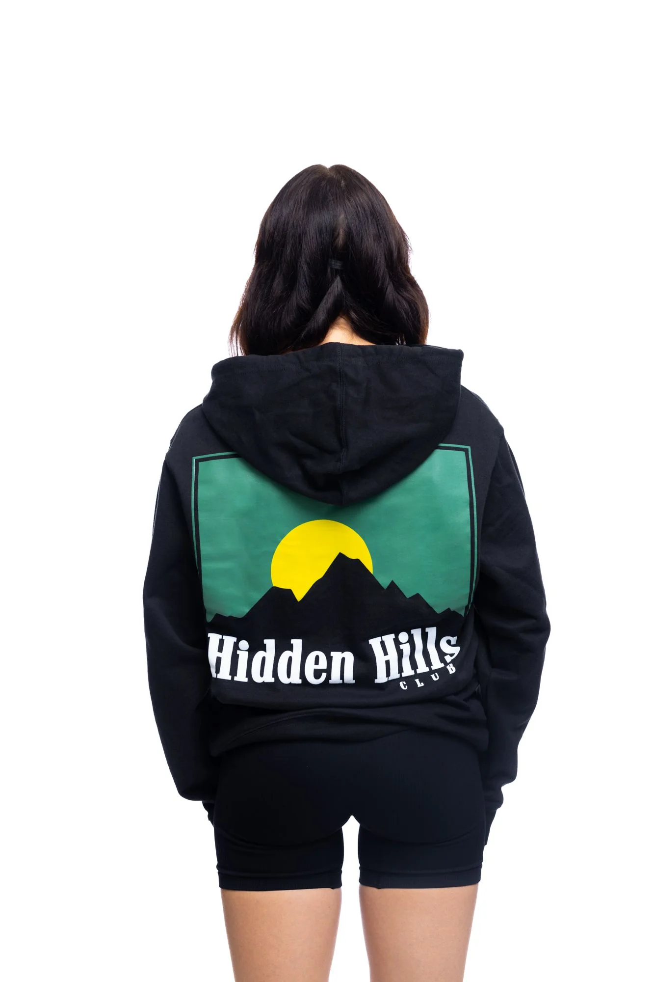 Mountain Hoodie Black - Image 8